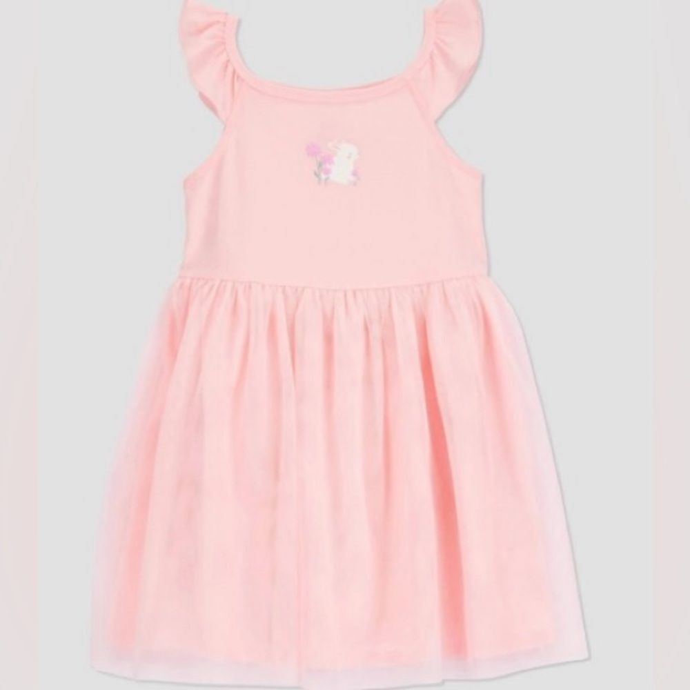 Carter's Just One You Toddler Girls' Bunny Dress Pink Size 2T NWT